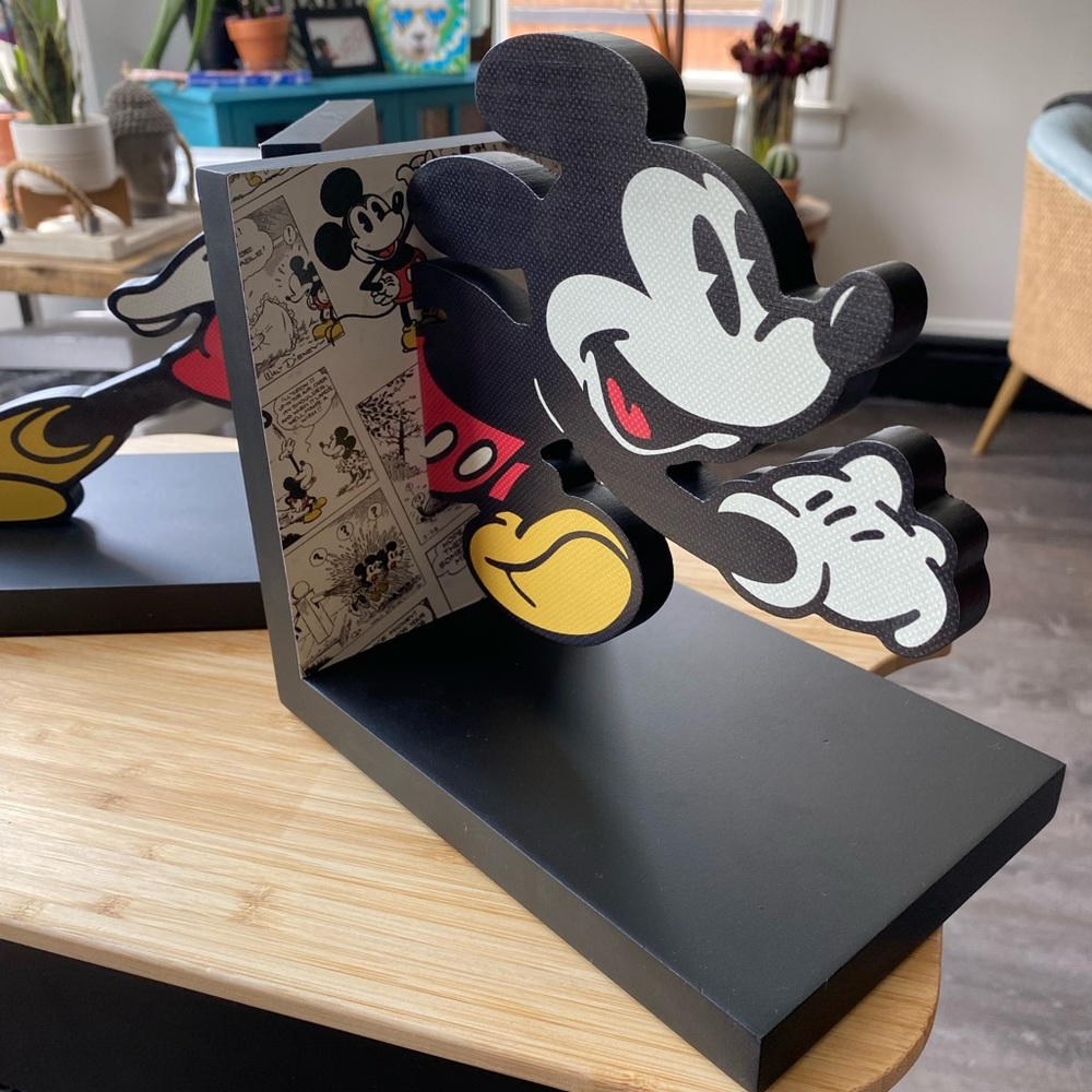 Mickey Mouse bookends